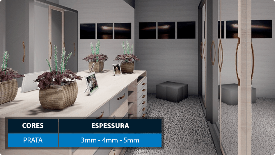 Una Brasil - Imagem Vidro Espelho